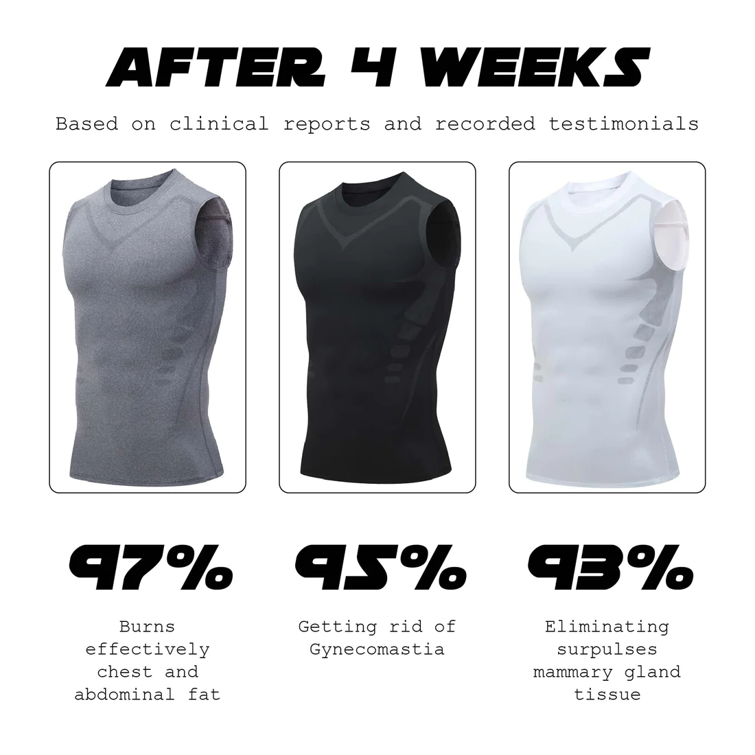 Sugoola MENIONIC Tourmaline PostureCorrector Vest