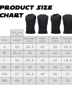 Sugoola MENIONIC Tourmaline PostureCorrector Vest