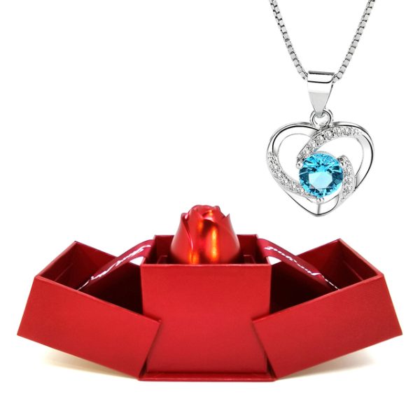 Rose Necklace Gift Set