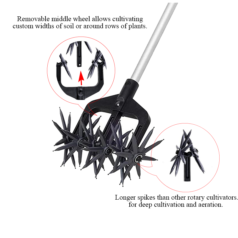 Rotary Cultivator Garden Soil Tool