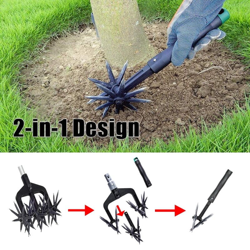 Rotary Cultivator Garden Soil Tool