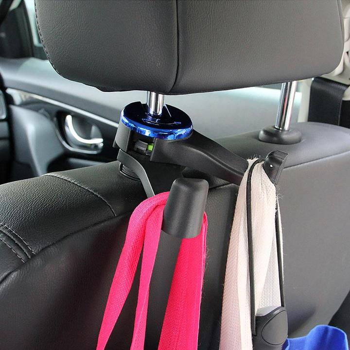 Rotatable Dual Car Hanger & Phone Holder
