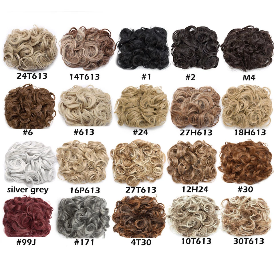 Save Your Messy Hair-Curly Hairpin Bun