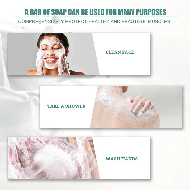 Oveallgo Collagen Milk Whitening Soap