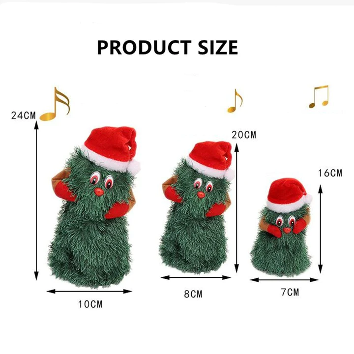 Dancing Christmas Tree Family