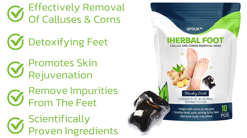 GFOUK IHerbal Foot Callus And Corns Removal Soak