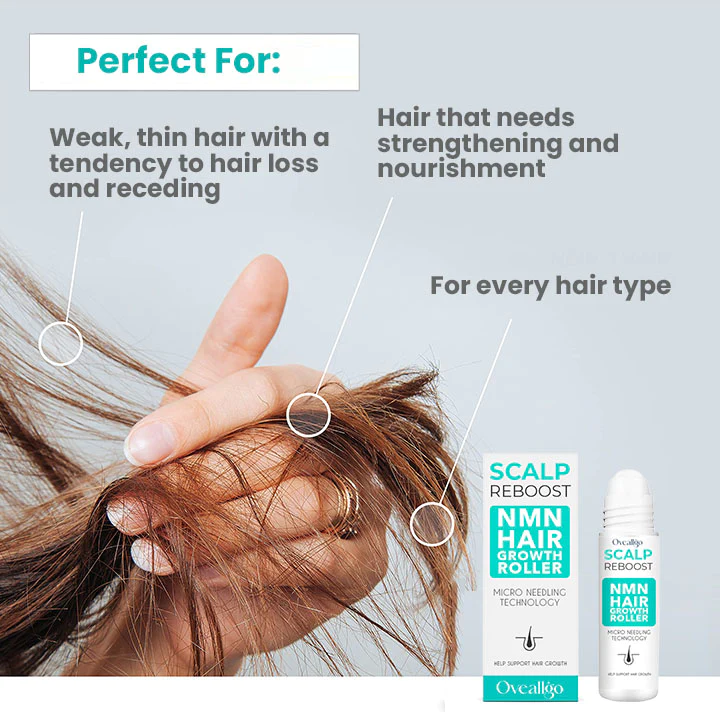 Oveallgo ScalpReboost PRO NMN Hair Growth Roller