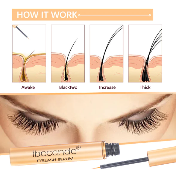 ibcccndc Eyelash Volumizing Growth Serum