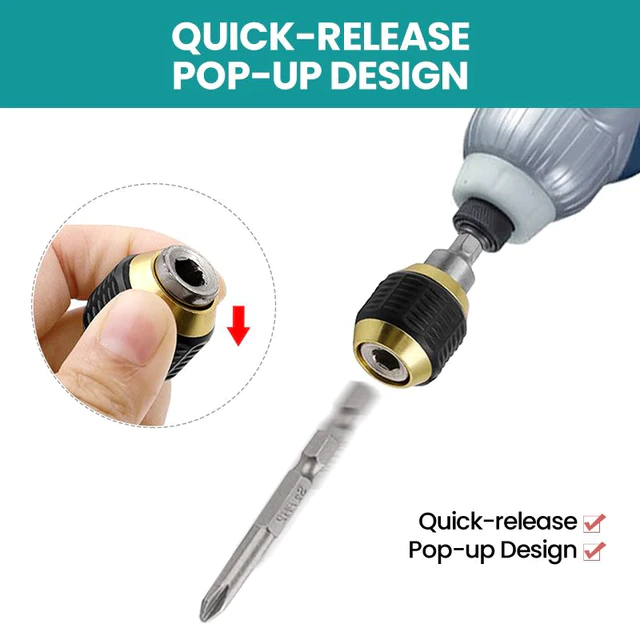 Quick Connect Drill Chuck Tool