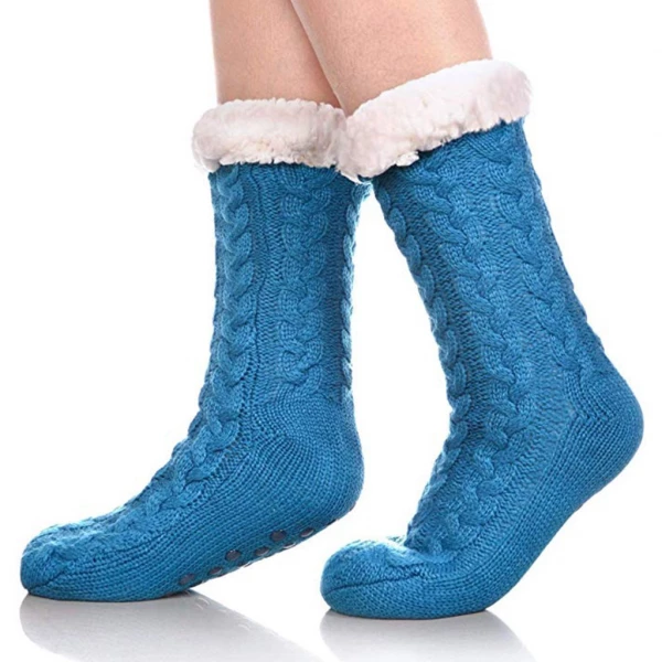 Sherpa Lined Slipper Socks