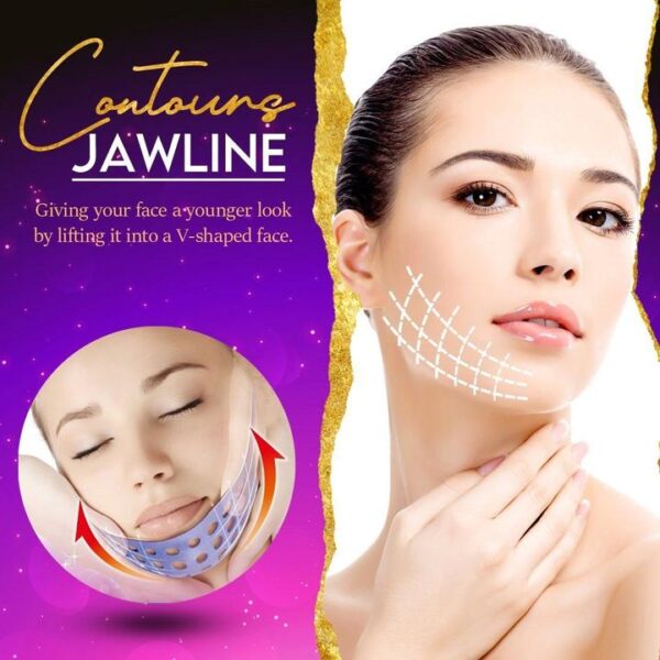 Silicone V-shape Face Lift-up Band