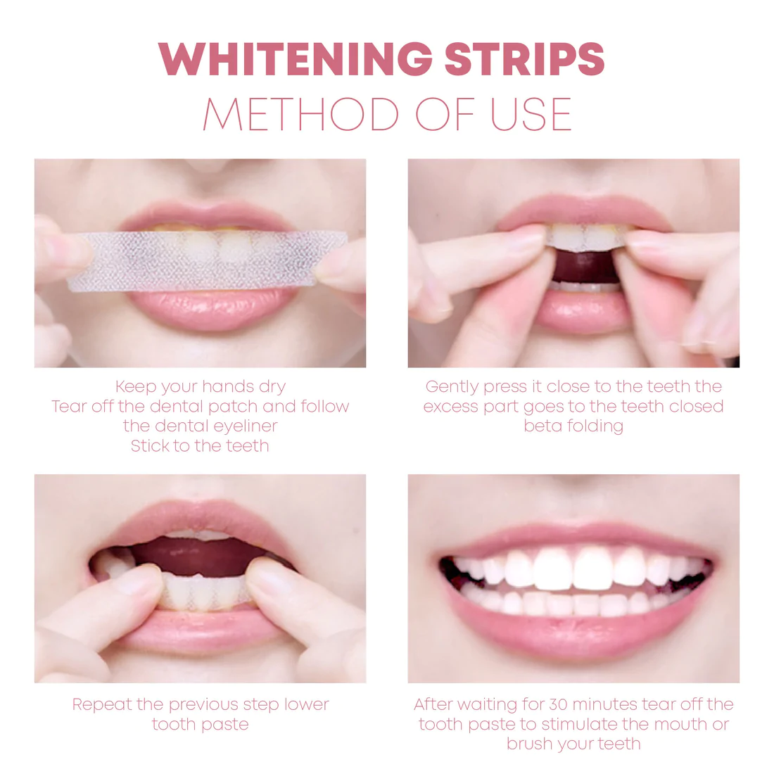 StainRemoval Teeth Whitening Strips