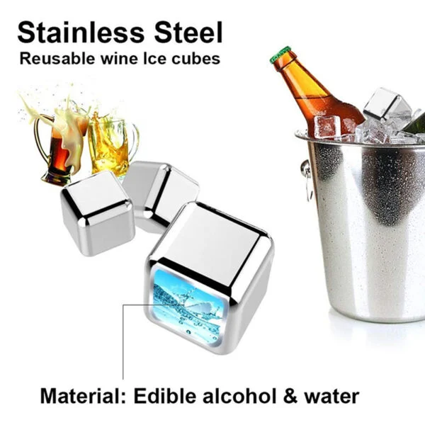 Stainless Steel Ice Cubes Coolers