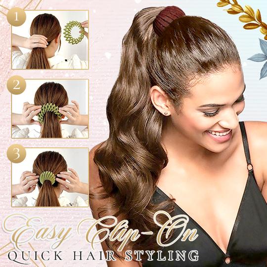 Suede 1-Step Hair Claw