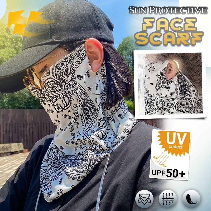 Sun Protective Face Scarf