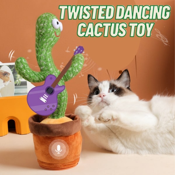 Twisted Dancing Cactus Toy