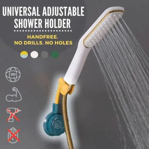 Universal Adjustable Shower Holder