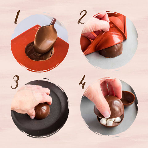 Non-Stick Chocolate Bomb Mold