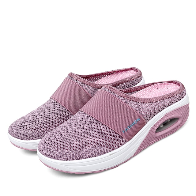 Air Cushion Slip-On Walking Shoes