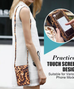 Touchable Leather Change Phone Bag