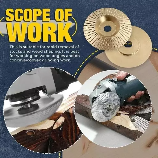 Wood Angle Shaping Wheel