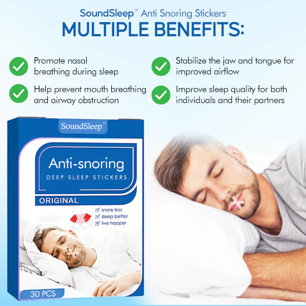 SoundSleep Anti Snoring Stickers