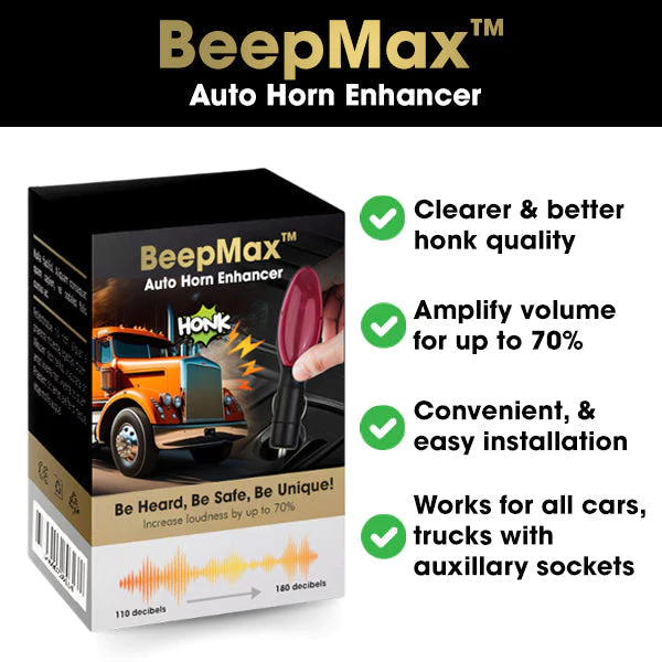 BeepMax Auto Horn Enhancer