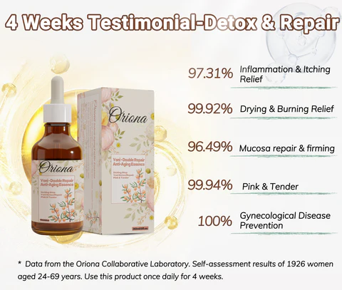 OrionaŽ5xAnti-Aging Factor Yoni Double Repair & Anti-Aging Essence  Itching Stop & Yoni Detox & Repair Pink and Tender