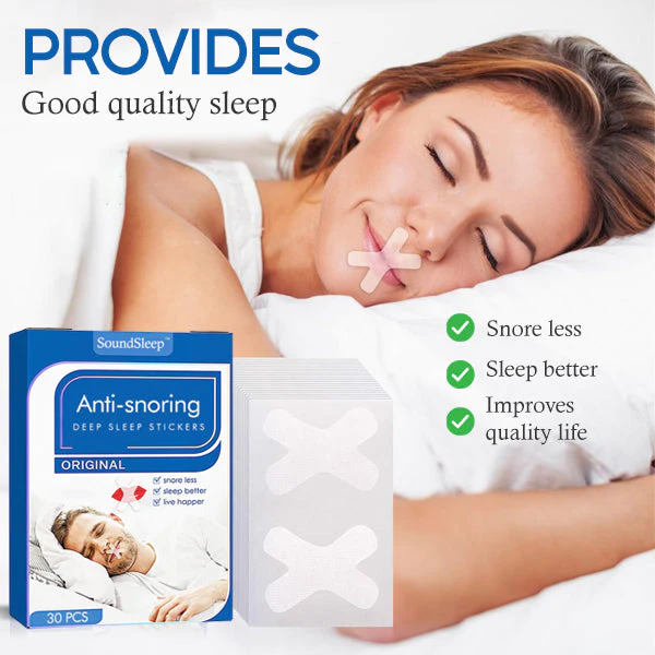 SoundSleep Anti Snoring Stickers