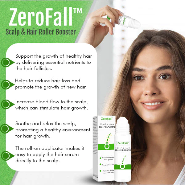 ZeroFall Scalp & Hair Roller Booster