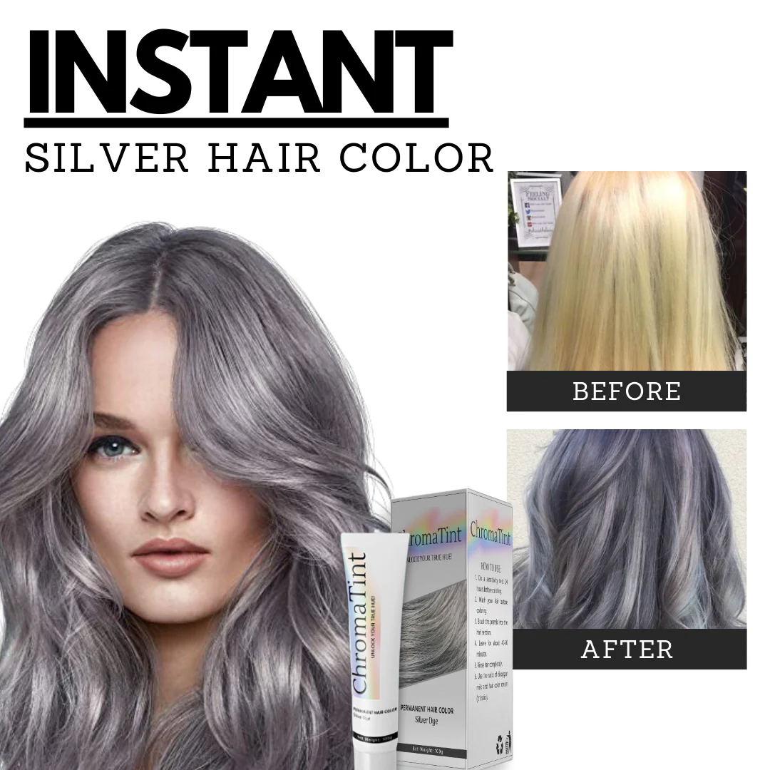 ChromaTint Permanent Silver Hair Dye