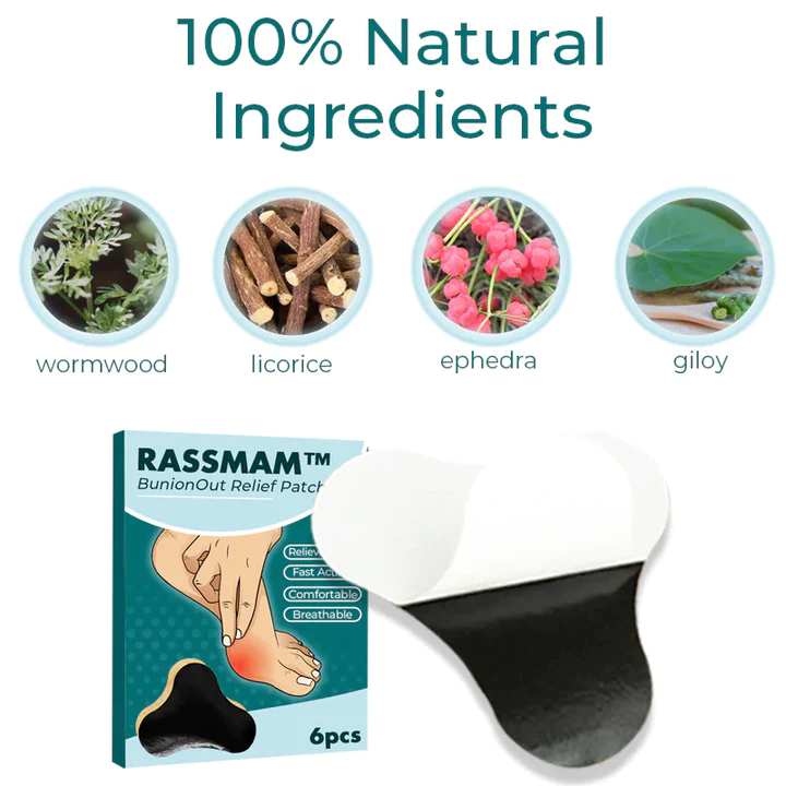 RASSMAM BunionOut Relief Patch