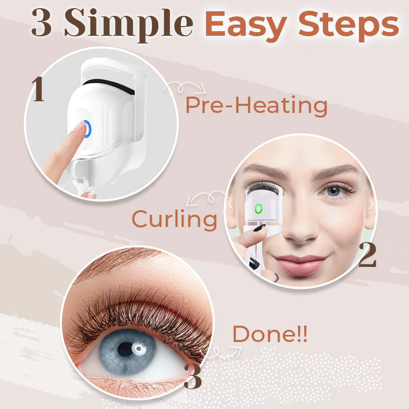 MuDina 4D Curly Heated Eyelash Curler