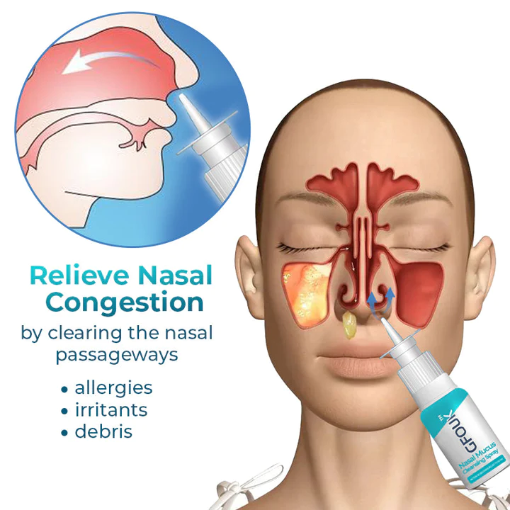 Fivfivgo Nasal Mucus Cleansing Spray