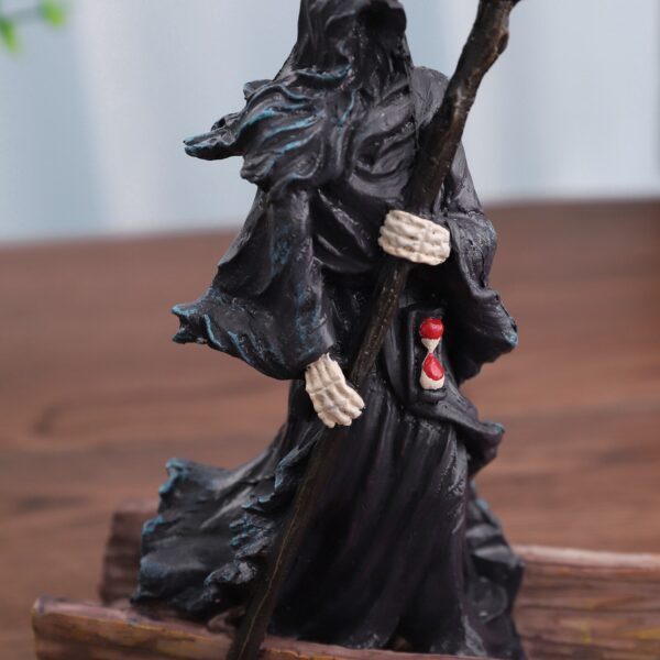 Scary Man Boat Resin Figurine Home Decor