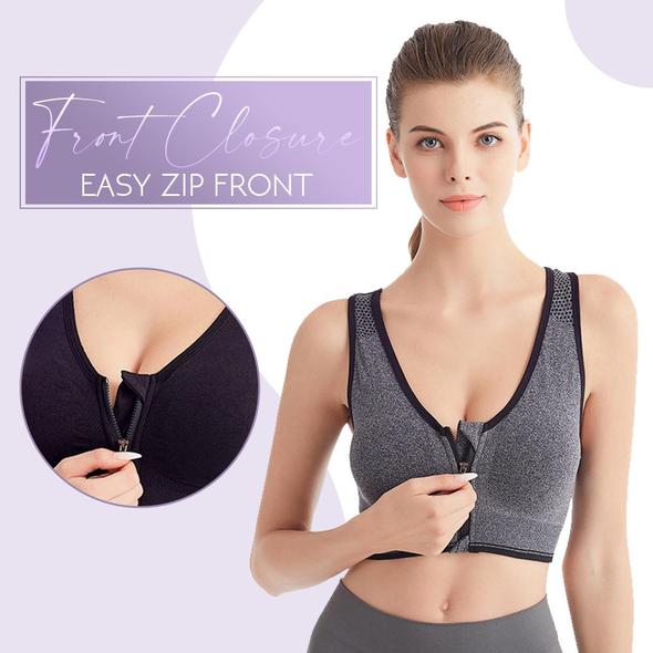 Front Closure Sports Bra