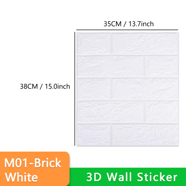 3D Peel and Stick Wall Tiles