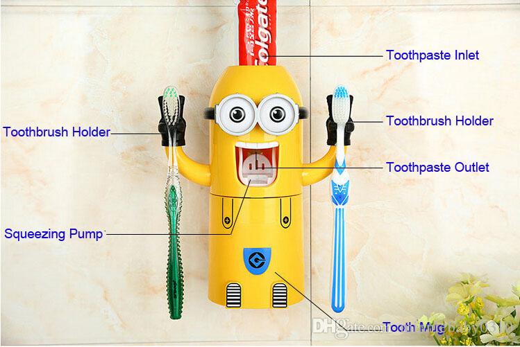 Minion Toothpaste Dispenser